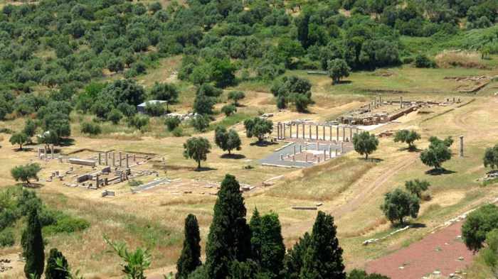 Ancient Messini archaeological site