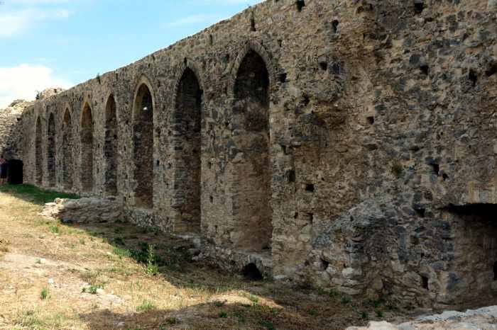 Androusa Castle wall 