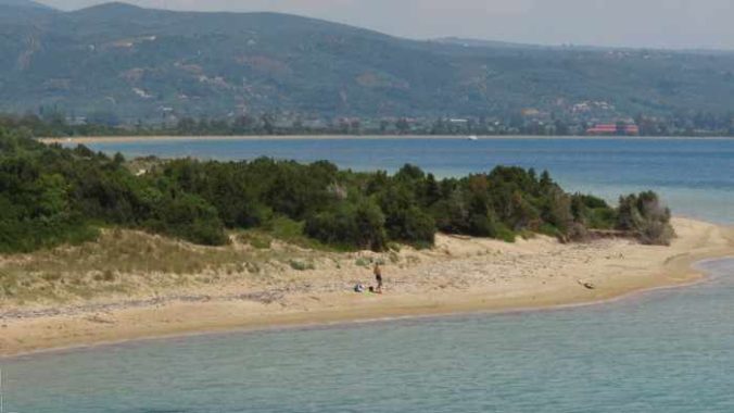 Divari beach on Navarino Bay