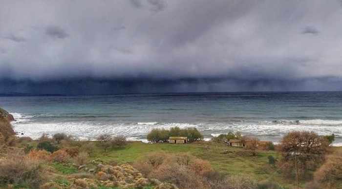 Stormclouds at Lesvos