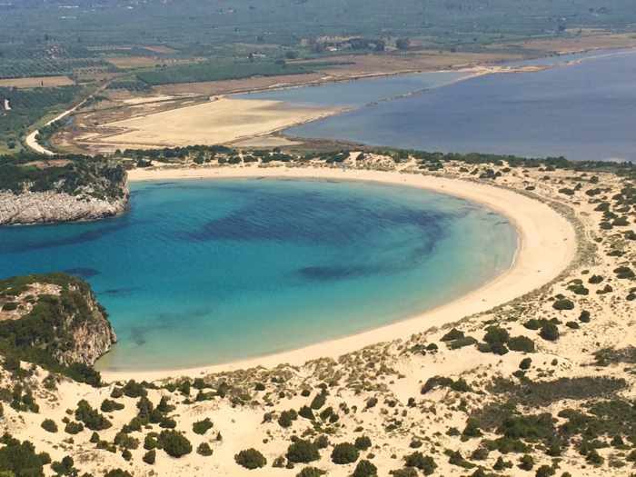 Voidokilia beach 