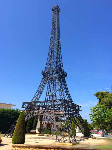Eiffel Tower in Filiatra