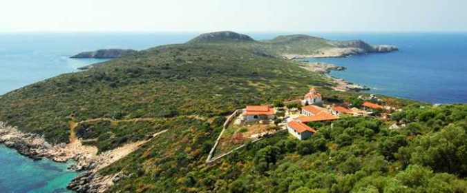 Proti Island monastery