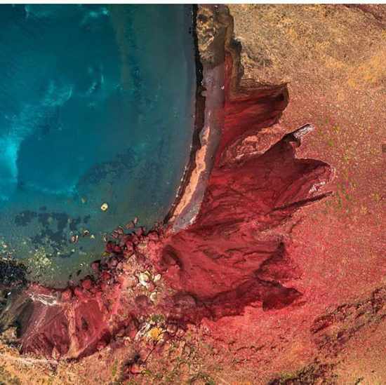 santorini greece red beach