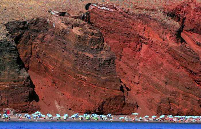 Red Beach Santorini