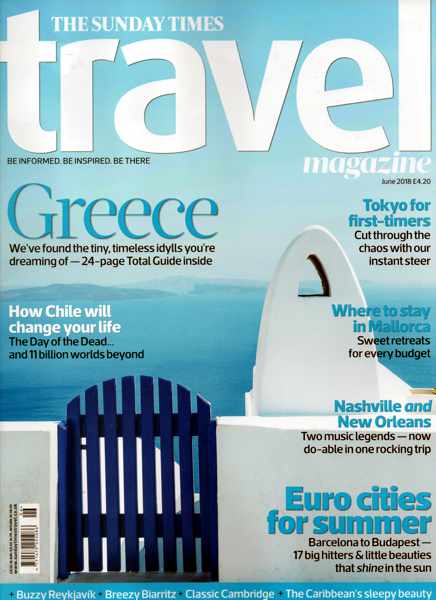 Stranger's Guide ACROSS THE MEDITERRANEAN Magazine TRAVEL GUIDE Issue  8 GREECE