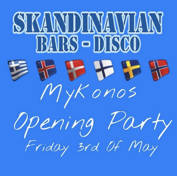 Greece, Greek islands, Cyclades, Mykonos, Mykonos,party,party club, nightclub, bar, Mykonos party club, Mykonos nightclub, Skandinavian Bar Mykonos, Mykonos nightlife,