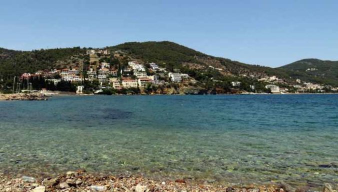 Greece, Greek island, Saronic island, Poros, Poros Greece, Poros island, Askeli Bay, Askeli Bay Poros, bay, water, sea