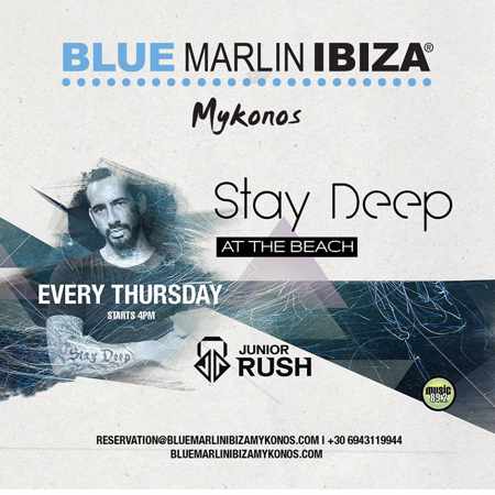 Blue Marlin Ibiza Mykonos weekly Stay Deep at the Beach parties 2019