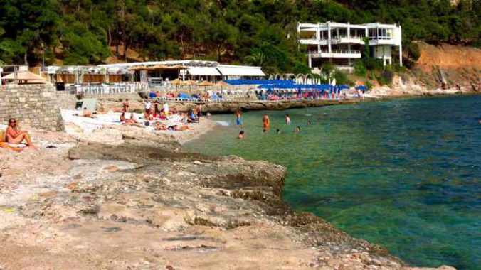 Greece, Peloponnese, Argolida, Nafplio,beach, Nafplio beach, Arvanitia, Arvanitia beach, seaside, coast, shore,