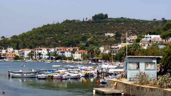 Greece, Greek island, Saronic island, Poros, Poros Greece, Poros island, boats,