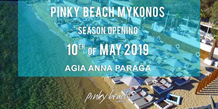 Greece, Greek islands, Cyclades, Mikonos, Mykonos, beach club, Pinky Beach Mykonos, 