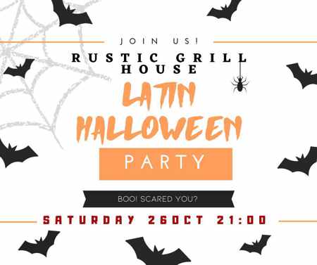 Rustic Grill Mykonos Latin Halloween Party on October 26