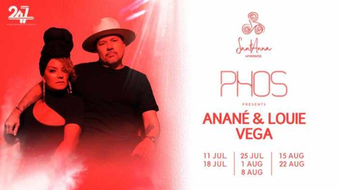 SantAnna beach club Mykonos presents Phos on Thursday July 18