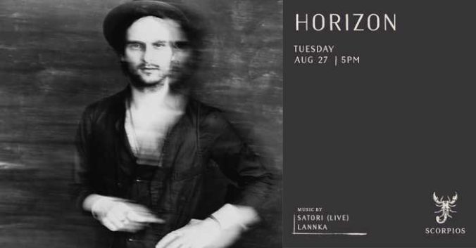 Scorpios Mykonos Horizon program on Tuesday August 27