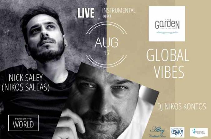 The Garden of Mykonos Global Vibes event on August 17