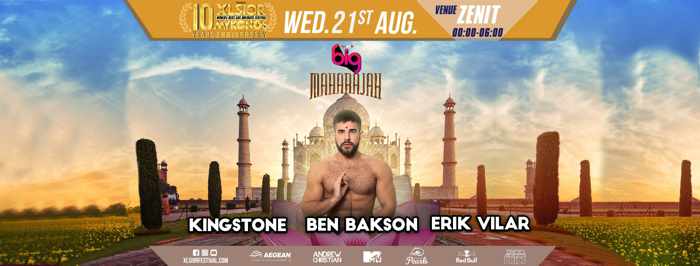 XLSIOR Festival Mykonos Big Maharajah party on Wednesday August 21