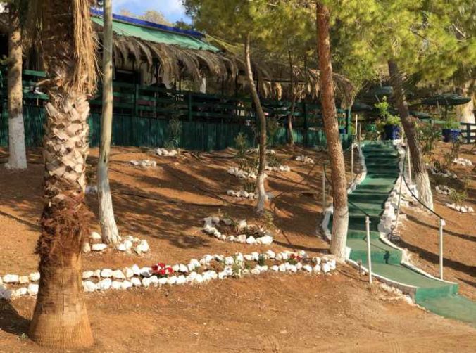 Greece, Peloponnese, Nafplio, Karathona, Karathona beach, restaurant, taverna, Greek taverna, beach taverna,