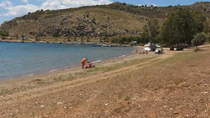 Greece, Peloponnese, Nafplio,Karathona, Karathona beach, beach, bay, seaside, shore, coast, 