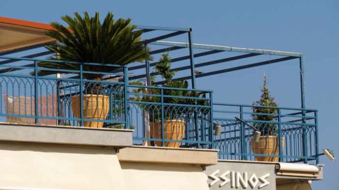 Greece, Greek island, Saronic island, Poros island, Poros, Poros Greece, balconies, terraces, Drossinos Studios,