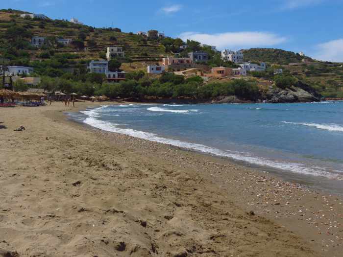 Greece, Greek Islands, Cyclades, Siros, Syros, Kini Bay, Kini beach, Kini village, landscape, coast, seaside, beach, Kini Beach, Kini Beach Syros, 