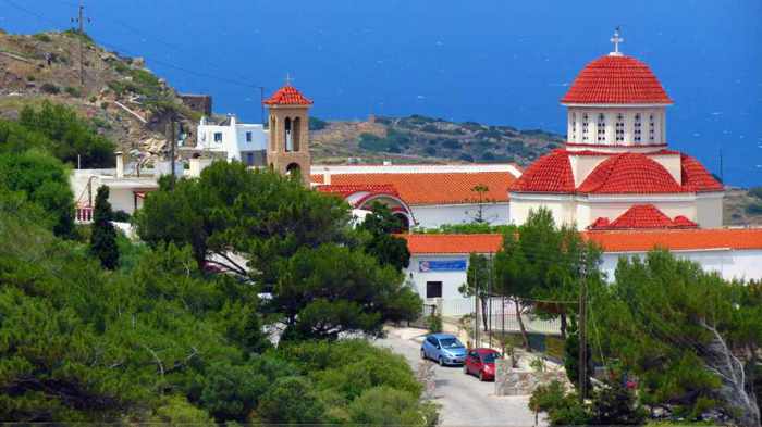 Greece,Greek island, Siros, Syros, Syros Greece, Kini, Kini Bay, Kini Bay Syros, monastery, Greek monastery, Monastery of Agia Varvara, Agia Varvara, Agia Varvara Monastery Kini, Agia Varvara Monastery Syros, 