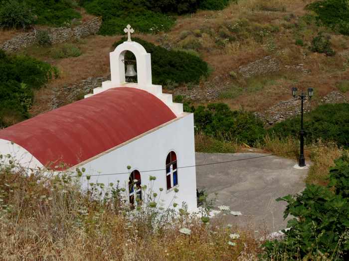 Greece, Greek Islands, Cyclades, Siros, Syros, Syros island, church, chapel, building, 
