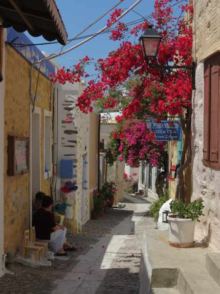 Greece, Greek Islands, Cyclades, Siros, Syros,Syros island, Ano Syros, Ano Syros village, village, buildings, hill
