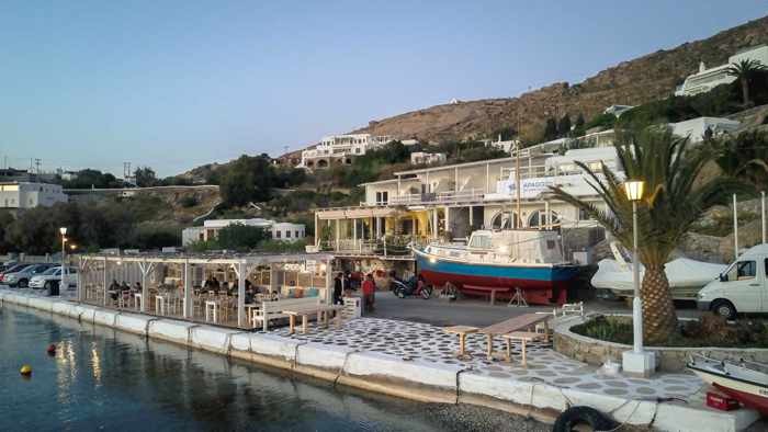 Greece, Greek islands, Cyclades, Mikonos, Mykonos, Ornos, restaurant, seafood restaurant, estiatorio, Greek restaurant, Apaggio, Apaggio Mykonos, Apaggio restaurant Mykonos