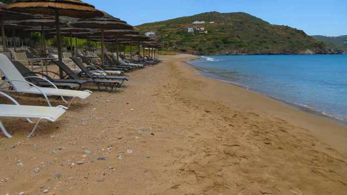 Greece, Greek islands, Cyclades, Siros, Syros, Syros island, Delfini, Delfini beach, Delphini beach, Delfini beach, Delphini beach Syros, Delfini beach Syros, sandy beach