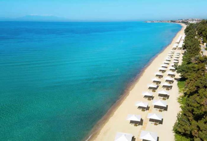 Greece, Greece mainland, Halkidiki, Ikos Oceania resort, Ikos resort, beach, coast, sea,