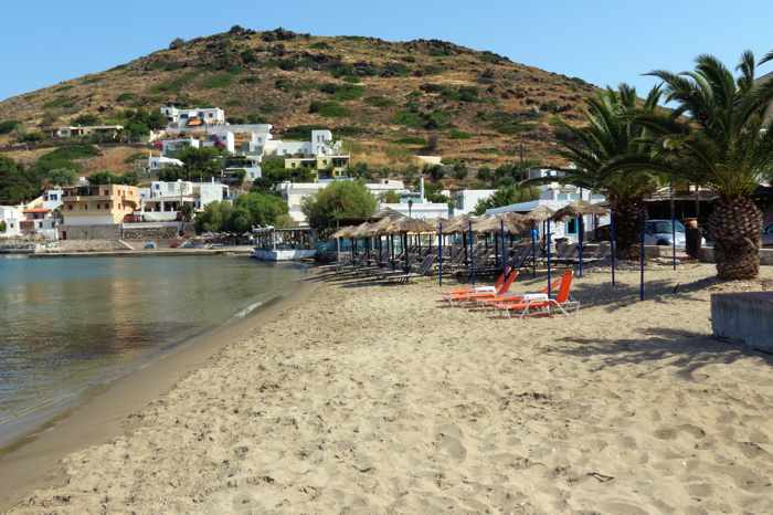 Greece, Greek islands, Siros, Syros, Syros island, Kini, Kini beach, Kini beach Syros, Kini Syros, beach, organized beach,sandy beach, 
