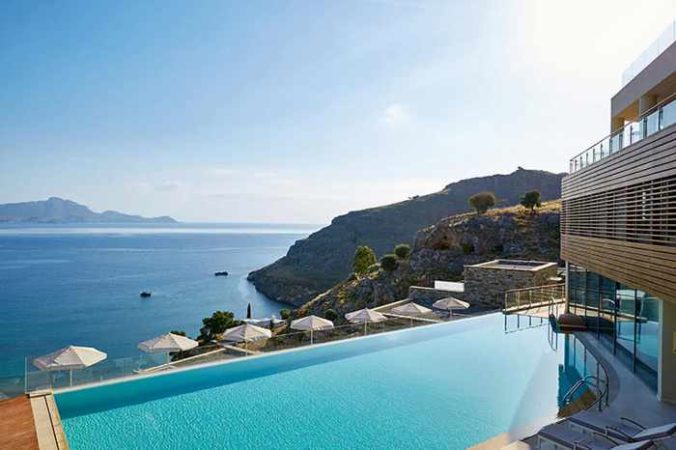 Greece, Greek islands, Dodecanese, Rhodes, Rhodes island Greece, Lindos, Lindos Greece, hotel, Lindos Blu hotel, resort, romantic hotel,
