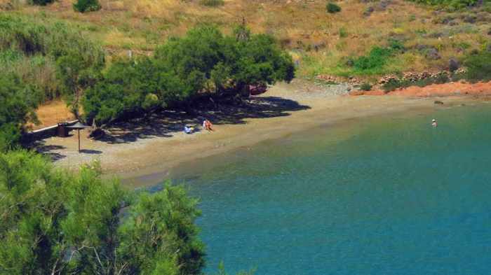 Greece, Greek islands, Cyclades, Siros, Syros, Kini, Kini Syros, Lotos, Lotos beach, Lotos beach Syros, beach, sandy beach, 