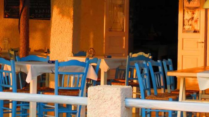 Greece, Greek islands, Cyclades, Siros, Syros, Syros island, Kini Bay, Kini, Kini Bay on Syros, bar, restaurant, cafe, taverna, Stou Zaloni, Stou Zaloni taverna Syros, Stou Zaloni taverna at Kini Bay Syros,