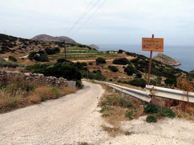 Greece, Greek islands, Cyclades, Siros, Syros,Syros island, trail, footpath, path, walking route, hiking trail, hiking,