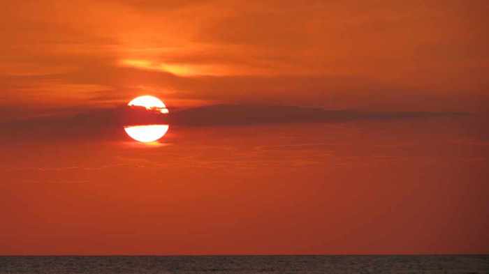 Greece, Greek islands, Cyclades, Siros, Syros, Syros island, Kini, Kini Bay, Kini village Syros, sunset, sunset view, 