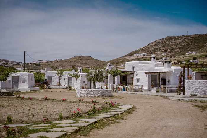 Rizes Folklore Farmstead & Restaurant in Mykonos seen in a photo from its website