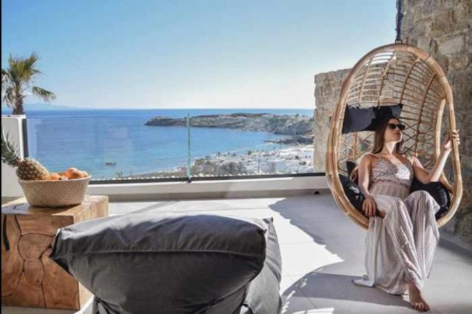 Tropicana Hotel Mykonos new superior suite terrace photo