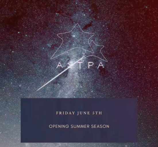 Astra nightclub Mykonos 2020 season opening announcement