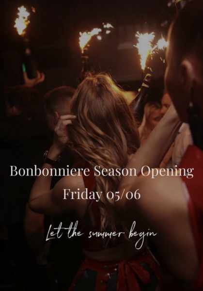Bonbonniere nightclub Mykonos 2020 season opening announcement