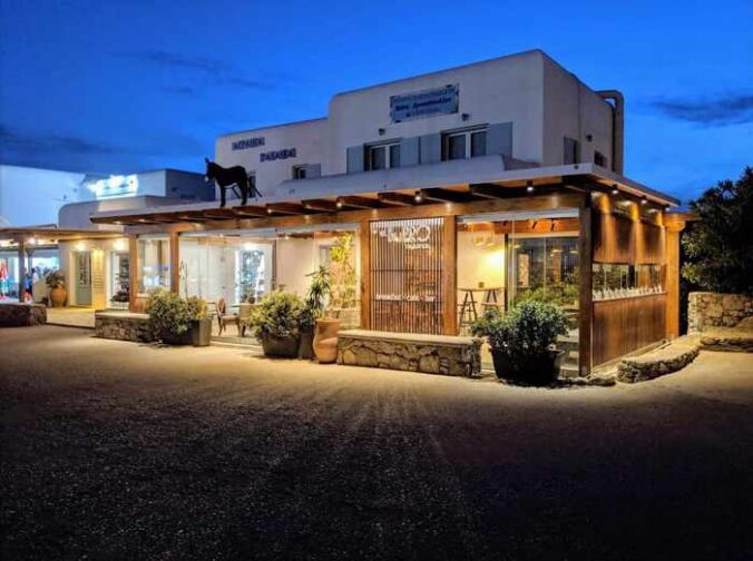 El Burro Mykonos exterior photo from the restaurant page on Facebook