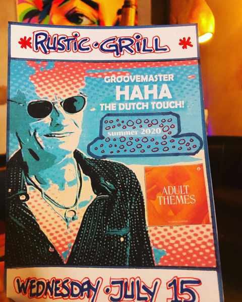 Rustic Grill Mykonos presents The Dutch Touch on July 15