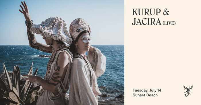 Scorpios Mykonos presents Kurup & Jacina on July 14