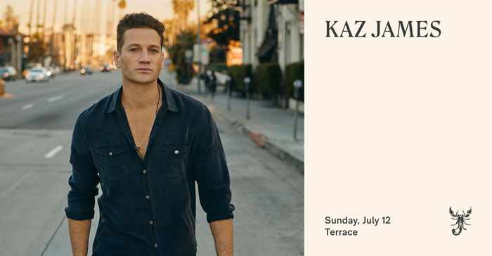 Scorpios Mykonos presents The Sunday with Kaz James on July 12