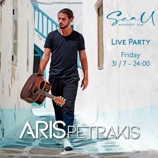 Sea U Mykonos Bar presents Aris Petrakis