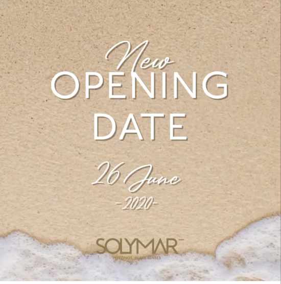 Solymar restaurant and beach bar Mykonos 2020 season opening announcement