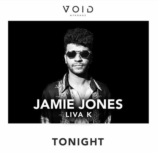 Void club Mykonos presents Jamie Jones on Saturday August 1