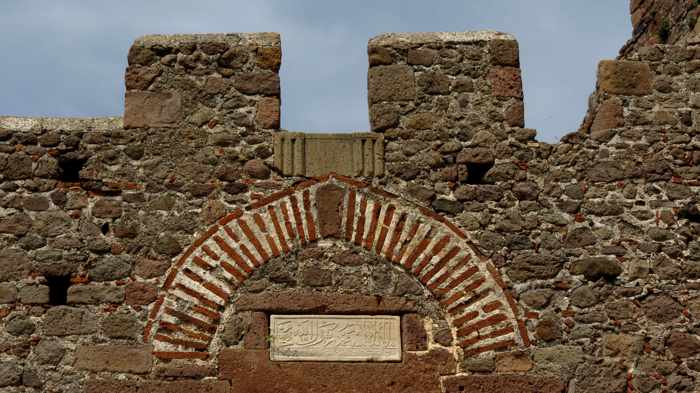 Inside the Castle of Molyvos on Lesvos island