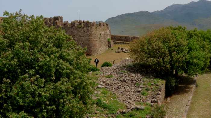 Inside the Castle of Molyvos on Lesvos island